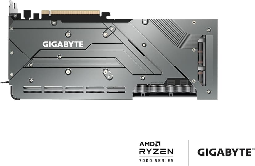 GIGABYTE Radeon RX 7700 XT Gaming OC 12G Graphics Card, 3X WINDFORCE Fans 12GB 192-bit GDDR6, GV-R77XTGAMING OC-12GD Video Card