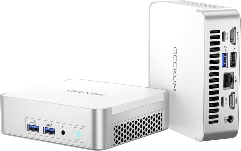 GEEKOM Mini PC XT13 Pro, with 13th Gen Intel i9-13900H Mini Computers(14 C/20T, Up to 5.4GHz) 32GB DDR4/2TB PCIe Gen 4 SSD Windows 11 Pro Support USB 4.0/2.5G LAN/8K/Quad Displays/Wi-Fi 6E/BT5.2
