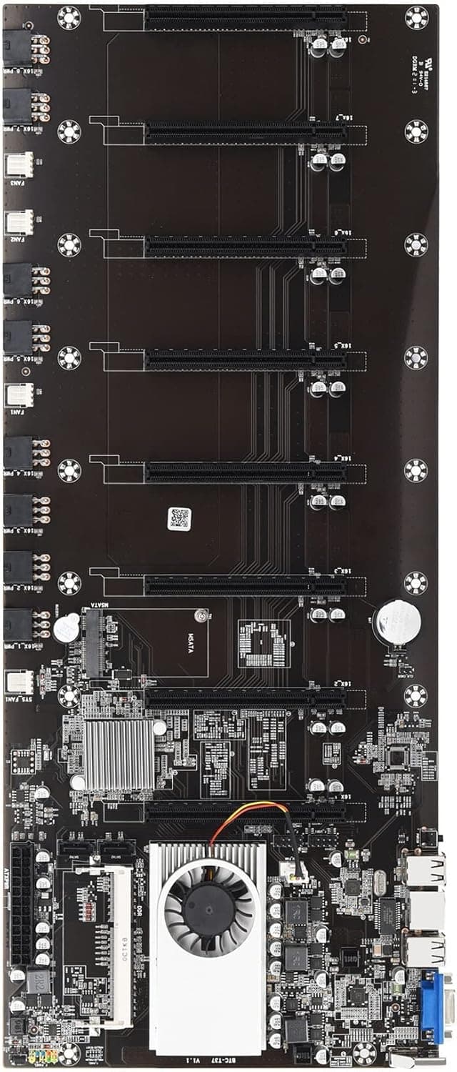 2000W 2400W 2600W 180V-260V ATX ETH Bitcoin Mining Motherboard Power Supply with BTC-S37 D37 T37 for BTC Mining Bitcoin Miner(BTC-S37)