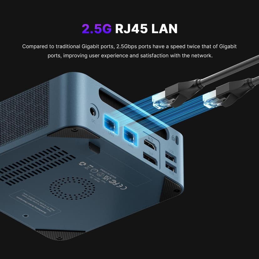 P2 Mini PC with Thunderbolt 4, Intel i7 Desktop Computers 12700H (14 Cores/20 Threads, up to 4.7GHz) 32GB DDR5 RAM, 512GB NVMe SSD, Triple Display, WiFi 6E, BT 5.2 for Home & Office
