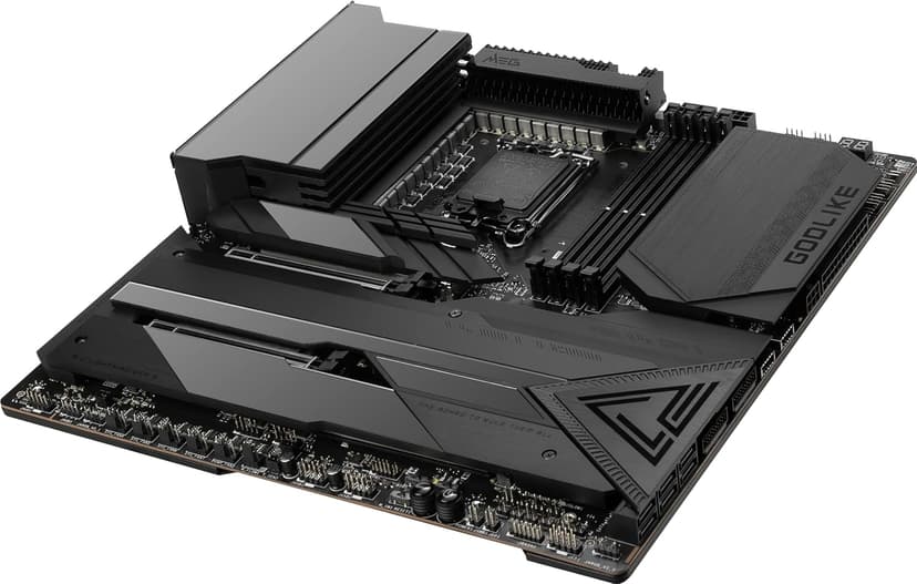 MSI MEG Z790 GODLIKE Gaming Motherboard (Supports 12th/13th/ 14th Gen Intel Processors, LGA 1700, DDR5, PCIe 5.0, M.2, 10Gbps LAN, USB 3.2 Gen2, Wi-Fi 6E, Bluetooth 5.3, Thunderbolt, E-ATX)