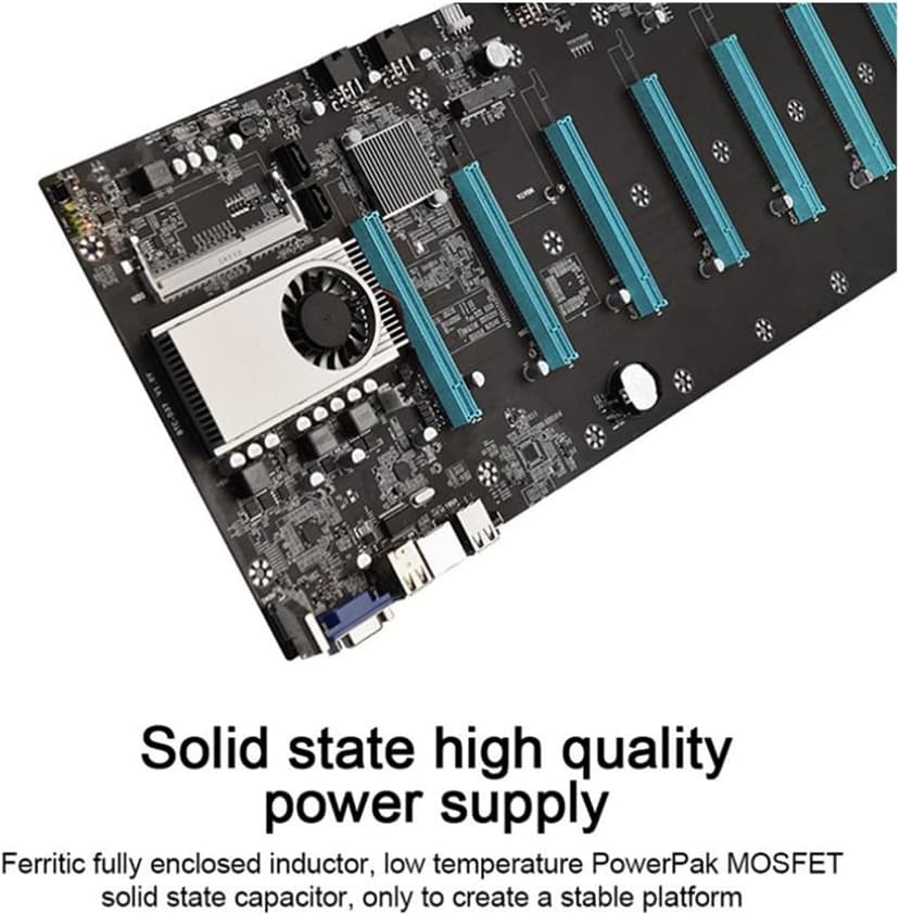 2000W 2400W 2600W 180V-260V ATX ETH Bitcoin Mining Motherboard Power Supply with BTC-S37 D37 T37 for BTC Mining Bitcoin Miner(BTC-S37)