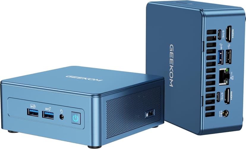 GEEKOM IT13 Mini PC 2025 Edition, with Intel 13th Gen i9-13900HK (3-Year Quality Support), 32GB RAM/1TB NVMe SSD, NUC13 Mini Desktop Computer Windows 11 Pro for Home&Office | 8K UHD,USB4,WiFi 6E,BT5.2