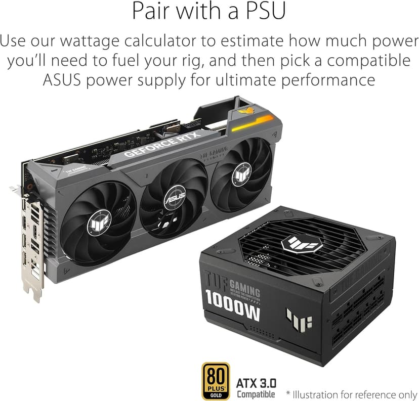 ASUS TUF Gaming NVIDIA GeForce RTX™ 4080 Super OC Edition Gaming Graphics Card (PCIe 4.0, 16GB GDDR6X, HDMI 2.1a, DisplayPort 1.4a)
