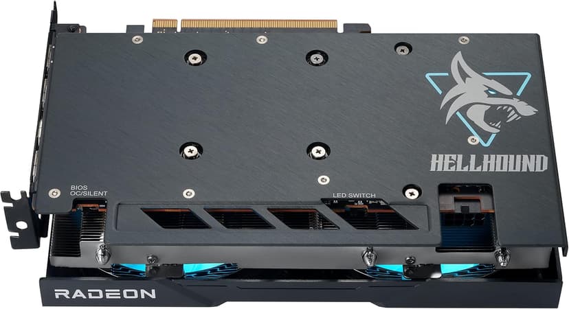 PowerColor Hellhound AMD Radeon RX 7600 Gaming Graphics Card