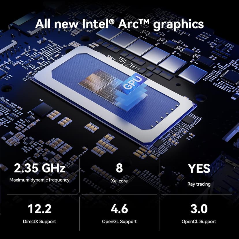 GEEKOM GT1 Mega AI Mini PC, with Intel 14th Gen Ultra 9 185H (Up to 5.1 GHz), 32GB DDR5 2TB M.2 NVMe SSD, Mini Desktop Computers Windows 11 Pro, 2.5G Dual LAN/WiFi 7/BT 5.4/USB4.0/8K/3 Years Warranty