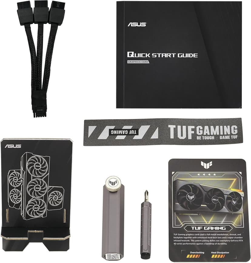 ASUS TUF Gaming NVIDIA GeForce RTX™ 4080 Super OC Edition Gaming Graphics Card (PCIe 4.0, 16GB GDDR6X, HDMI 2.1a, DisplayPort 1.4a)