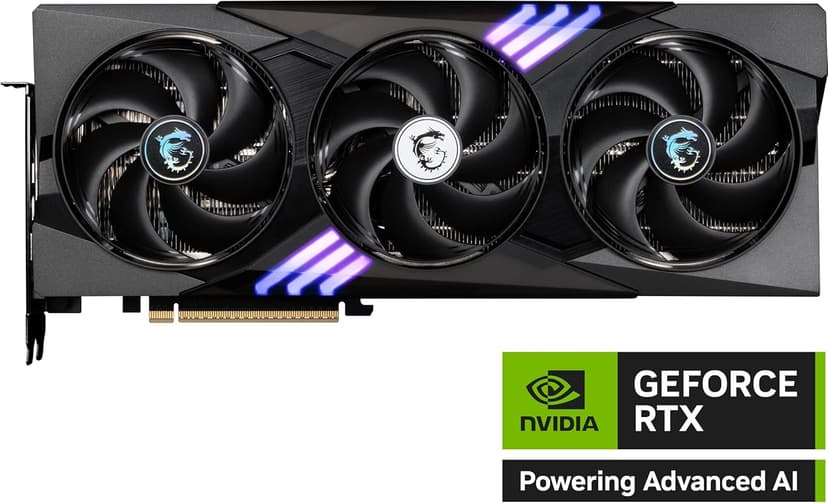 MSI NVIDIA GeForce RTX 5070 Ti 16G Gaming Trio OC Plus Graphics Card Gaming GDDR7 256 Bits, Boost Frequency up to 2580MHz, PCIe Gen 5, DLSS 4, DP 2.1 x 3, HDMI 2.1 x 1
