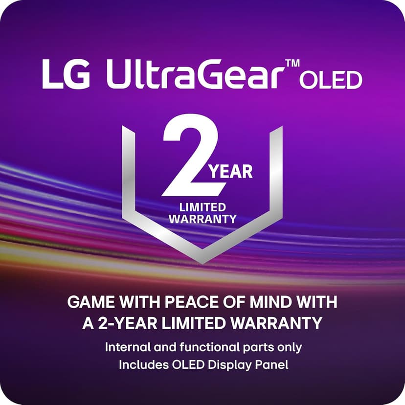 LG 34GS95QE 34-inch Ultragear OLED Curved Gaming Monitor WQHD 1440p 800R 240Hz 0.03ms AMD FreeSync Premium Pro NVIDIA G-Sync HDMI 2.1 DisplayPort Tilt/Height/Swivel Stand Black